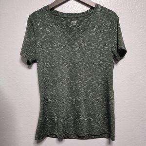 XPBX Pro L‎ Dark Green Heathered Shirt